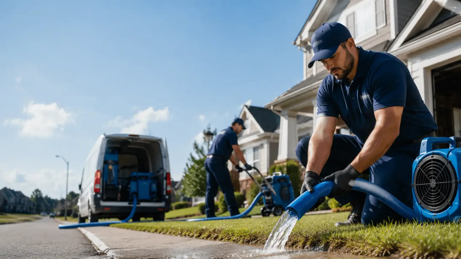 Flood Damage Restoration in Alba, MI